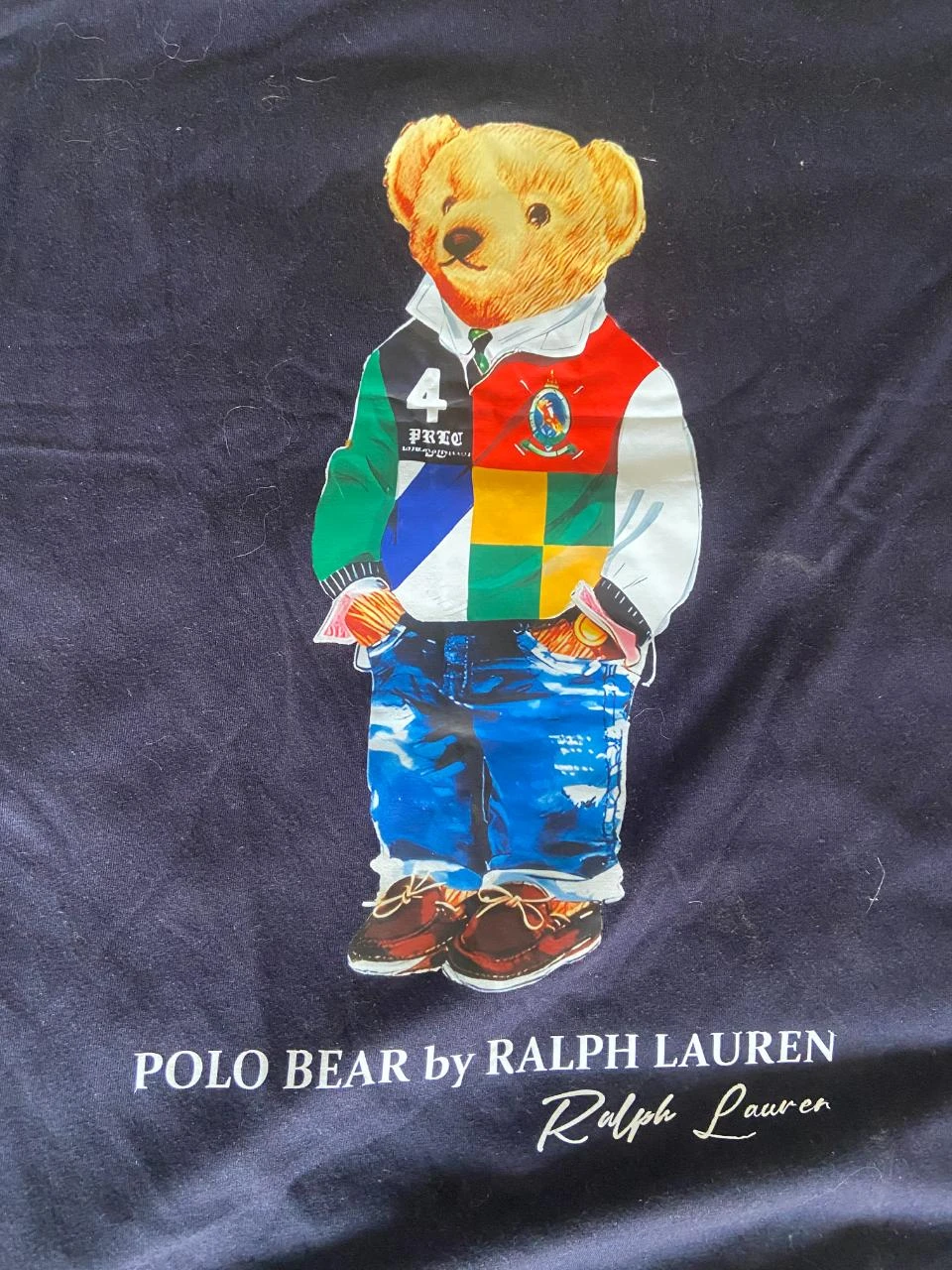 Polo Bear Ralph Lauren T-shirt – Navy – Size L – photo 2